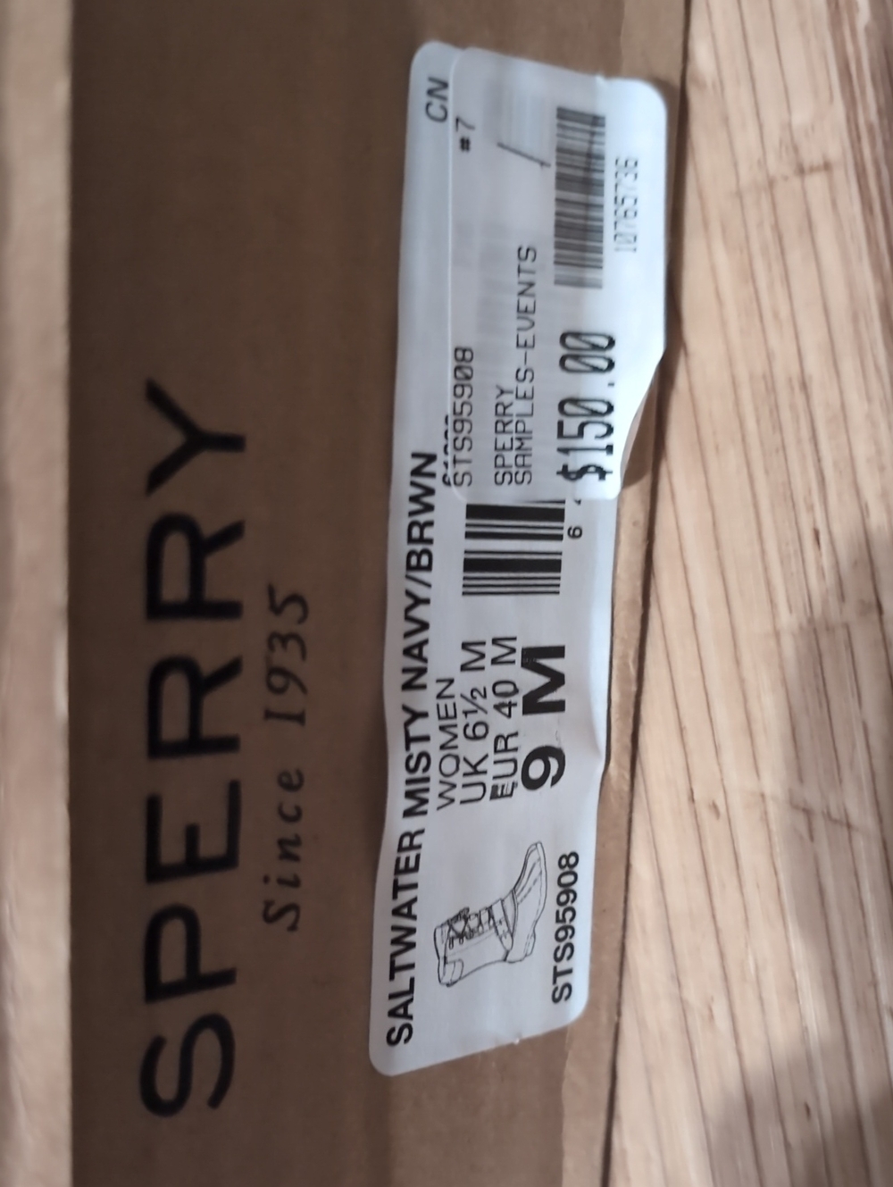 Women's Sperry Brown Leather Lace-Up Boots - Picture 4 of 4